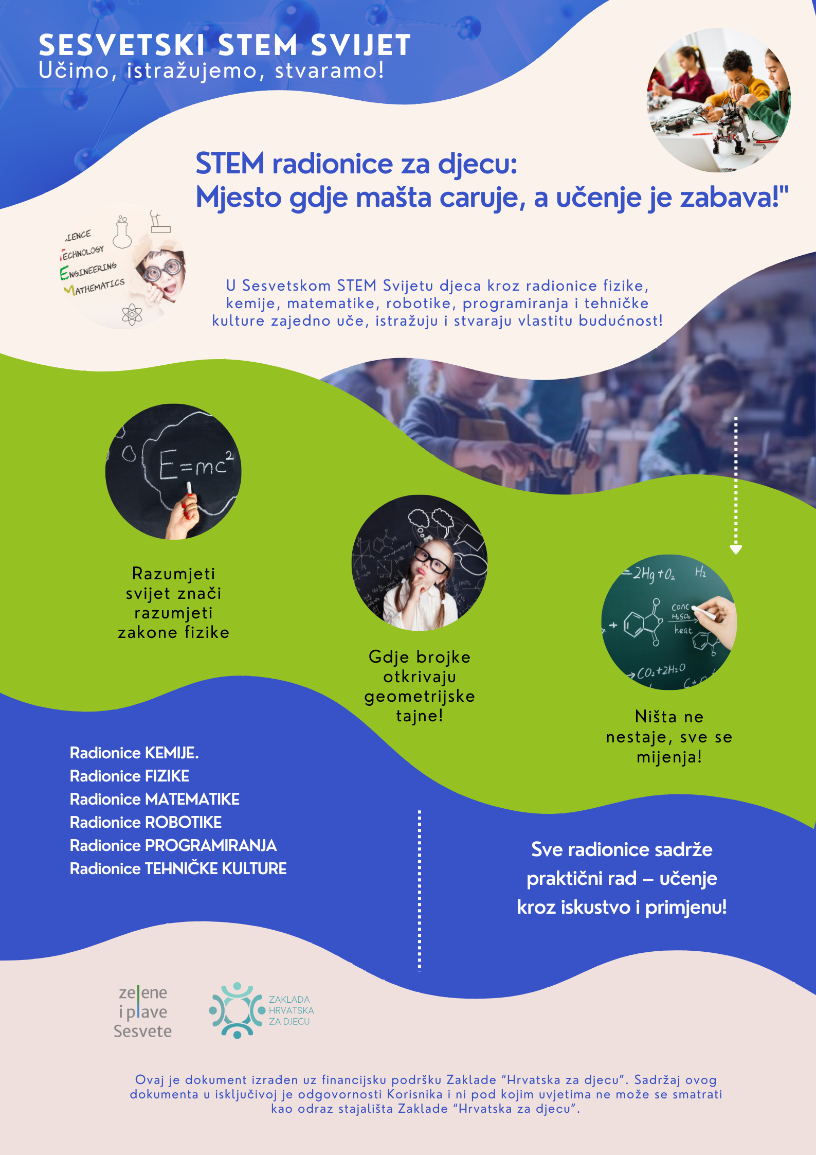 Plakat Sesvetski STEM svijet